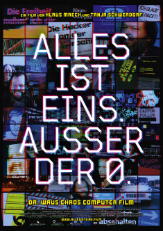 alles ist eins. ausser der 0 plakat